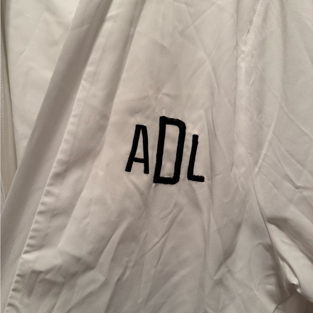White Bridal ADL Embroidered Robe